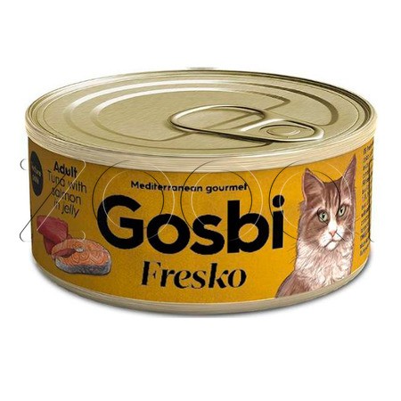 Gosbi Fresko Cat для взрослых кошек (тунец, лосось)