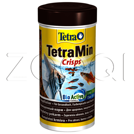 TetraMin Crisps в виде чипсов для всех видов декоративных рыб
