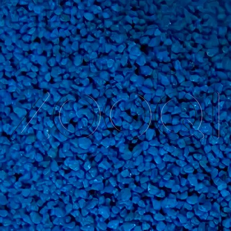 Zoologia Песок окрашенный 0,8-2мм, синий, 0,5 кг