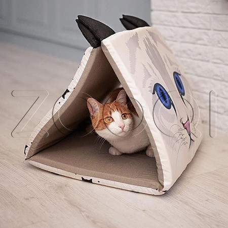 Ferplast Домик-тоннель PYRAMID для кошек