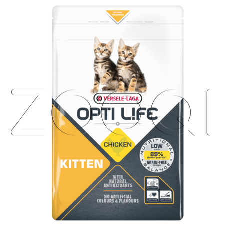 Opti Life Cat Kitten Chicken беззерновой для котят (курица)