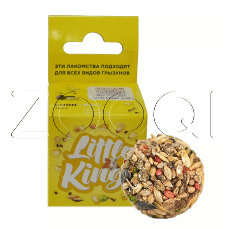 Little King Лакомство для грызунов (шарик зерновой), 25-28 г