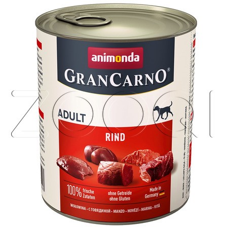GranCarno Adult (говядина), 800 г
