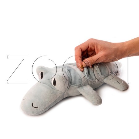 Beeztees Игрушка плюшевая для щенков Крокодил JAKE (зеленый)