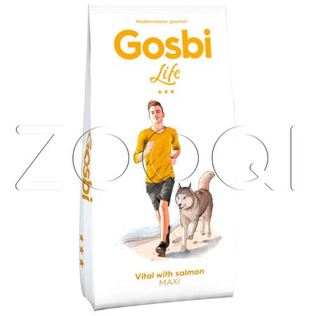 Gosbi Life Vital Salmon Maxi для взрослых собак крупных пород (лосось)