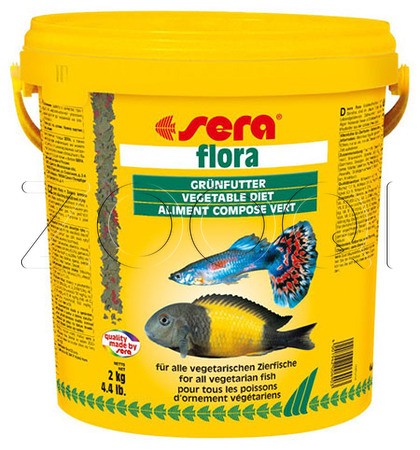 Sera Корм хлопья для всех рыб Flora