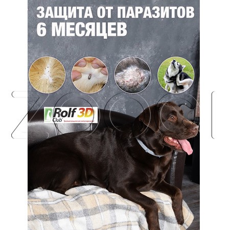 РольфКлуб 3D Ошейник для собак