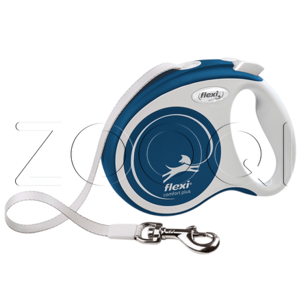 Flexi Поводок-рулетка Comfort Plus S, лента 5 м