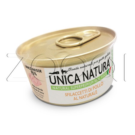 Unica Natura с курицей для кошек, 70 г