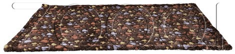 Trixie Подстилка Laslo тёмно-коричневый, 150х100 см