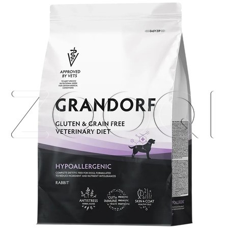 Корм Grandorf Vet Dog Hypoallergenic для собак (кролик)