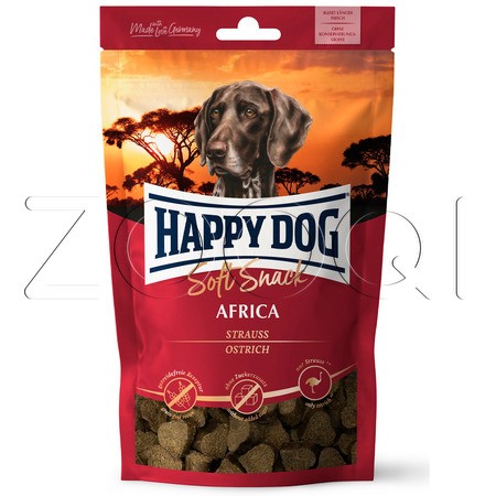 Happy Dog Soft Snack Africa (страус, картофель), 100 г