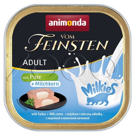 Vom Feinsten Adult Milkies (индейка с молочной начинкой), 100 г