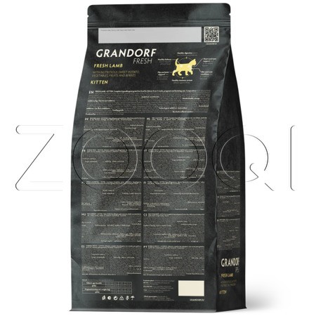 Корм Grandorf Cat Fresh Kitten Lamb & Sweet Potato для котят (ягненок, батат)
