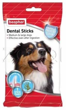 Beaphar Dental Sticks Лакомство для средних и крупных пород