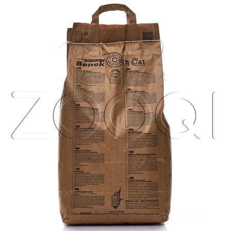 Super Benek Corn Cat Кукурузный наполнитель для кошачьего туалета (свежая трава)