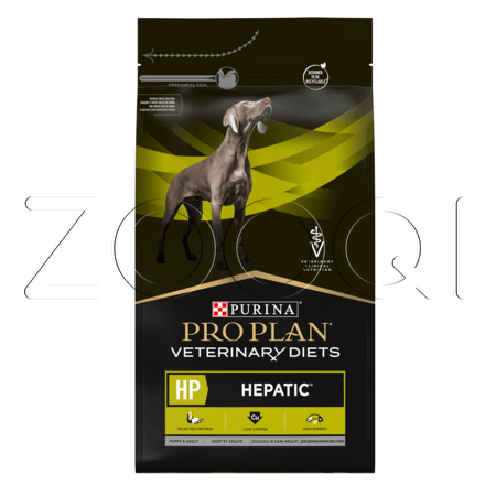Purina Pro Plan Veterinary Diets HP Hepatic для поддержания функции печени