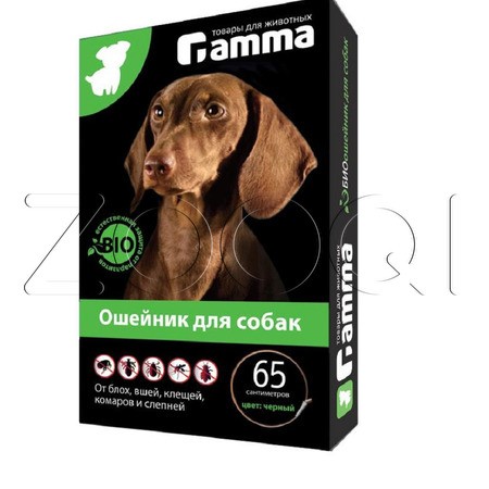 Gamma Ошейник БИО для собак от внешних паразитов