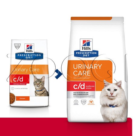 Hill's Prescription Diet c/d Stress Urinary Care для кошек (курица)