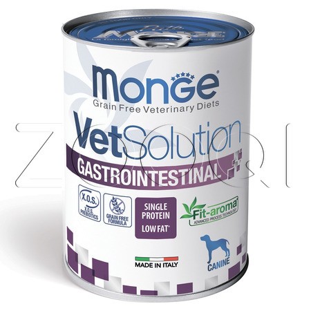 Monge VetSolution Dog Gastrointestinal для собак при заболеваниях ЖКТ, 400 г