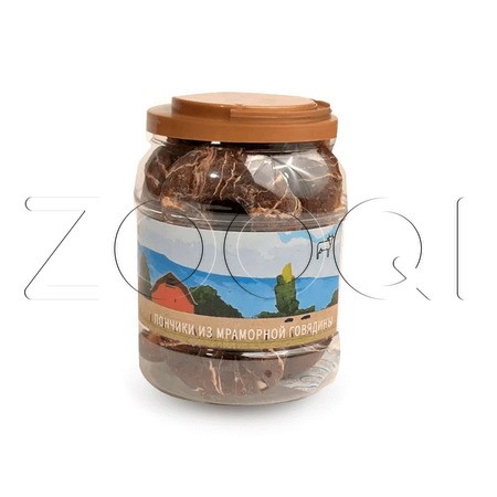 Nord Farm Лакомство Пончики из мраморной говядины для собак, 600 г