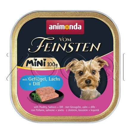 Animonda Vom Feinsten Mini Adult (птица, лосось, укроп), 100 г