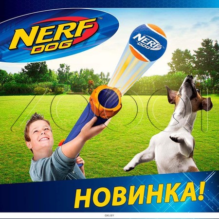 Nerf Бластер для игры с собакой