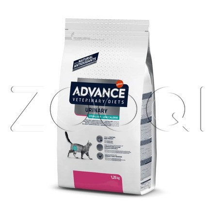 Корм Advance Cat VetDiets Urinary Sterilized Low Calorie для кошек