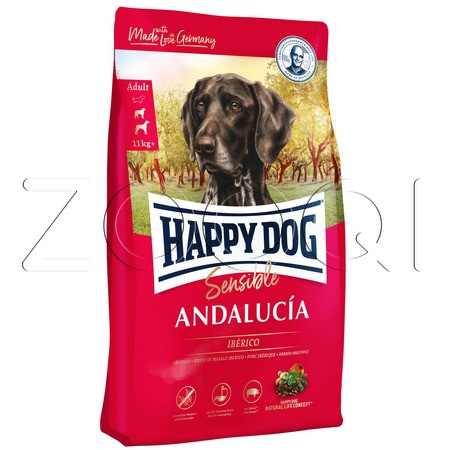 Happy Dog Sensible Andalusia Pork & Rice (свинина и рис)