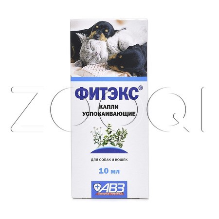 Фитэкс Капли для кошек и собак мелких пород, 10 мл