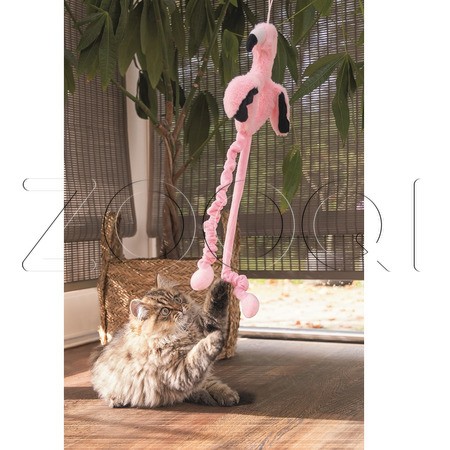 Beeztees Игрушка «Flamingo Cara» для котят, 50 см