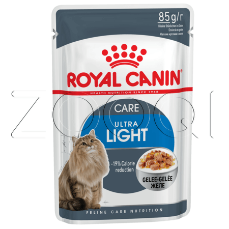 Royal Canin Ultra Light (мелкие кусочки в желе), 85 г
