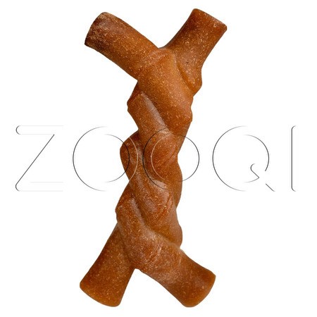 INDIGO Игрушка Коса «N 2» с древесным волокном для собак, 18x8 см