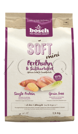 Bosch Soft+ Mini Цесарка с бататом