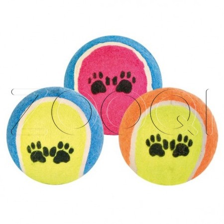 Набор игрушек из каучука "TRIXIE" для собаки "Tennis Balls" диам 6см (39шт.)
