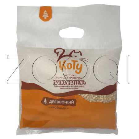 КОТУ Древесный наполнитель «Хвойный»