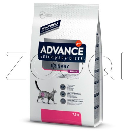 Advance Cat VetDiets Urinary Stress для взрослых кошек при мочекаменной болезни и стрессе