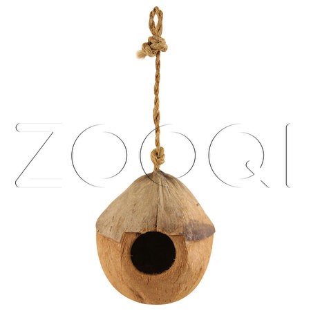 Triol Домик NATURAL для птиц из кокоса «Бунгало»
