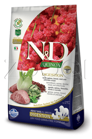 Farmina N&D Adult All Breeds Quinoa Digestion Lamb