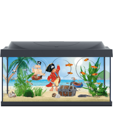 Tetra Аквариумный комплект (для детей, пиратская тематика) LED-Aquarium Capt.Sharky 54л