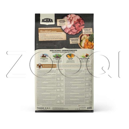 Корм Acana Ranchlands Recipe для собак (говядина, ягненок, свинина)