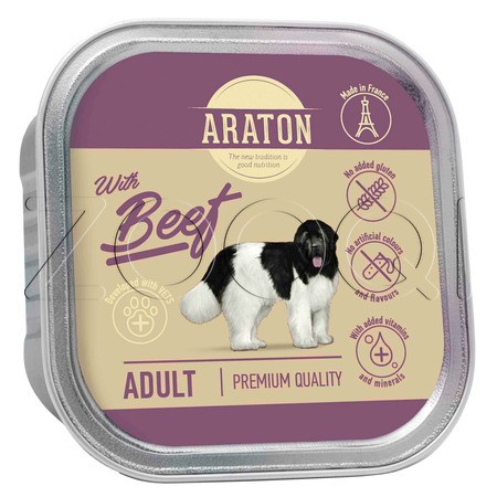 Araton Adult with Beef для взрослых собак (говядина), 150 г