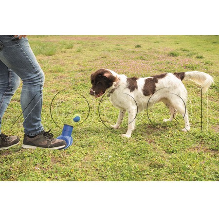 Beeztees Игрушка «Ножной метатель теннисных мячей» для собак, 27 см