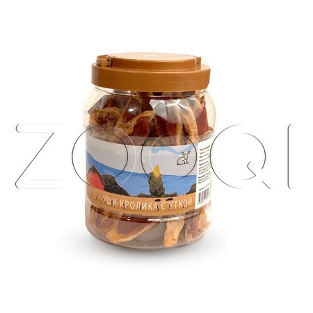 Nord Farm Лакомство Уши кролика с уткой для собак