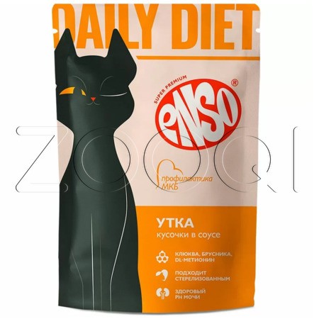 Рагу Enso Daily Diet для кошек (утка), 85 г