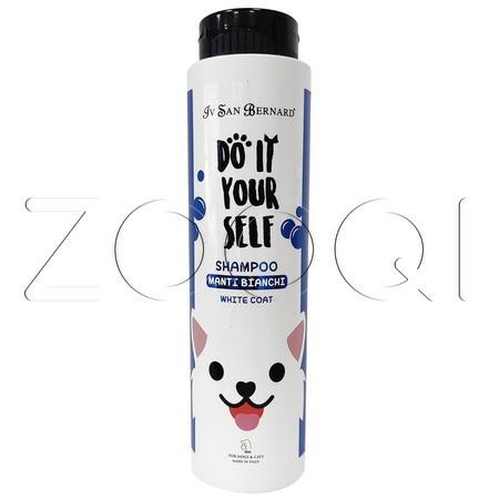 Iv San Bernard DO IT YOURSELF Шампунь для кошек и собак с белой шерстью, 300 мл