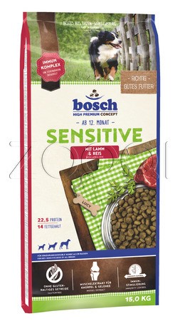 Bosch Sensetive Lumb and Rice (Ягненок, рис)