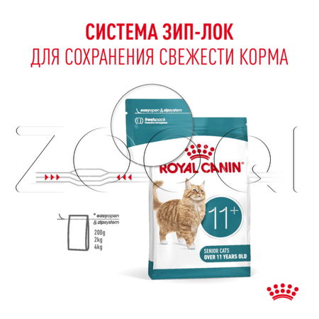 Корм Royal Canin Ageing 11+ для кошек (птица)