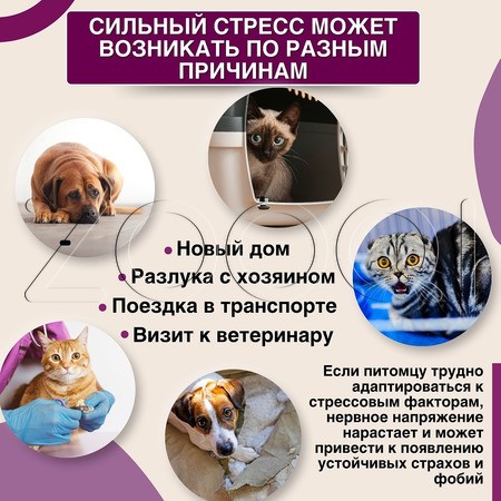 Relaxivet Капли успокоительные для кошек и собак, 10 мл