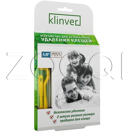Klinver Комплект устройств для удаления клещей с пробиркой